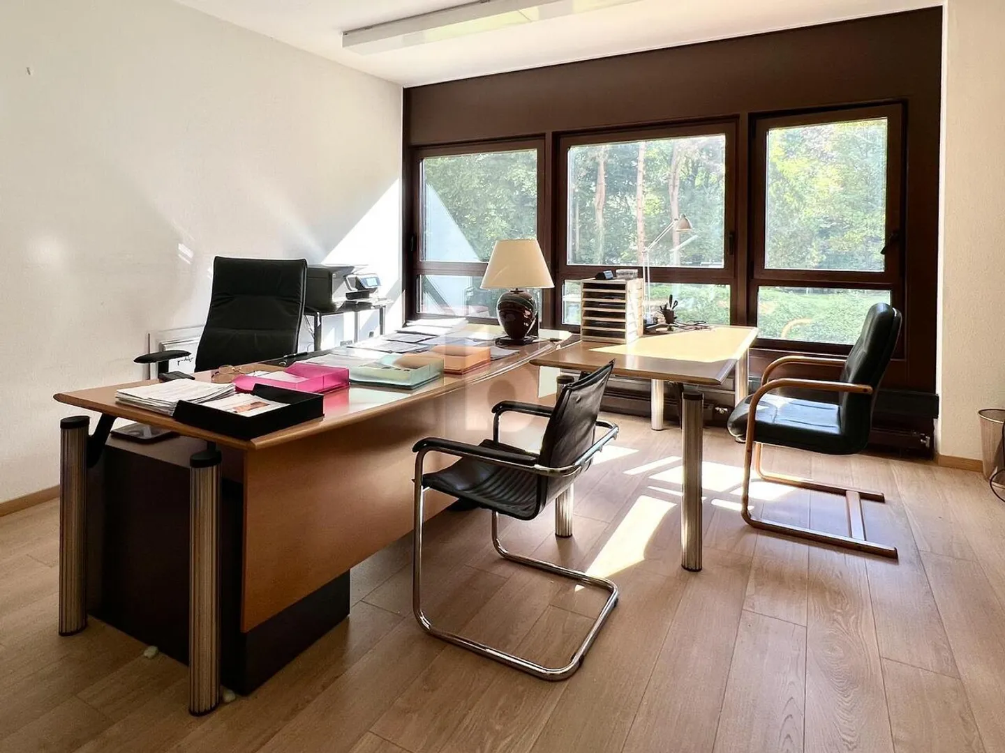SONNIGES PRIVATES BÜRO IN RUHIGER LAGE MIT BLICK AUF DIE BÄUME - Foto 1 von 6