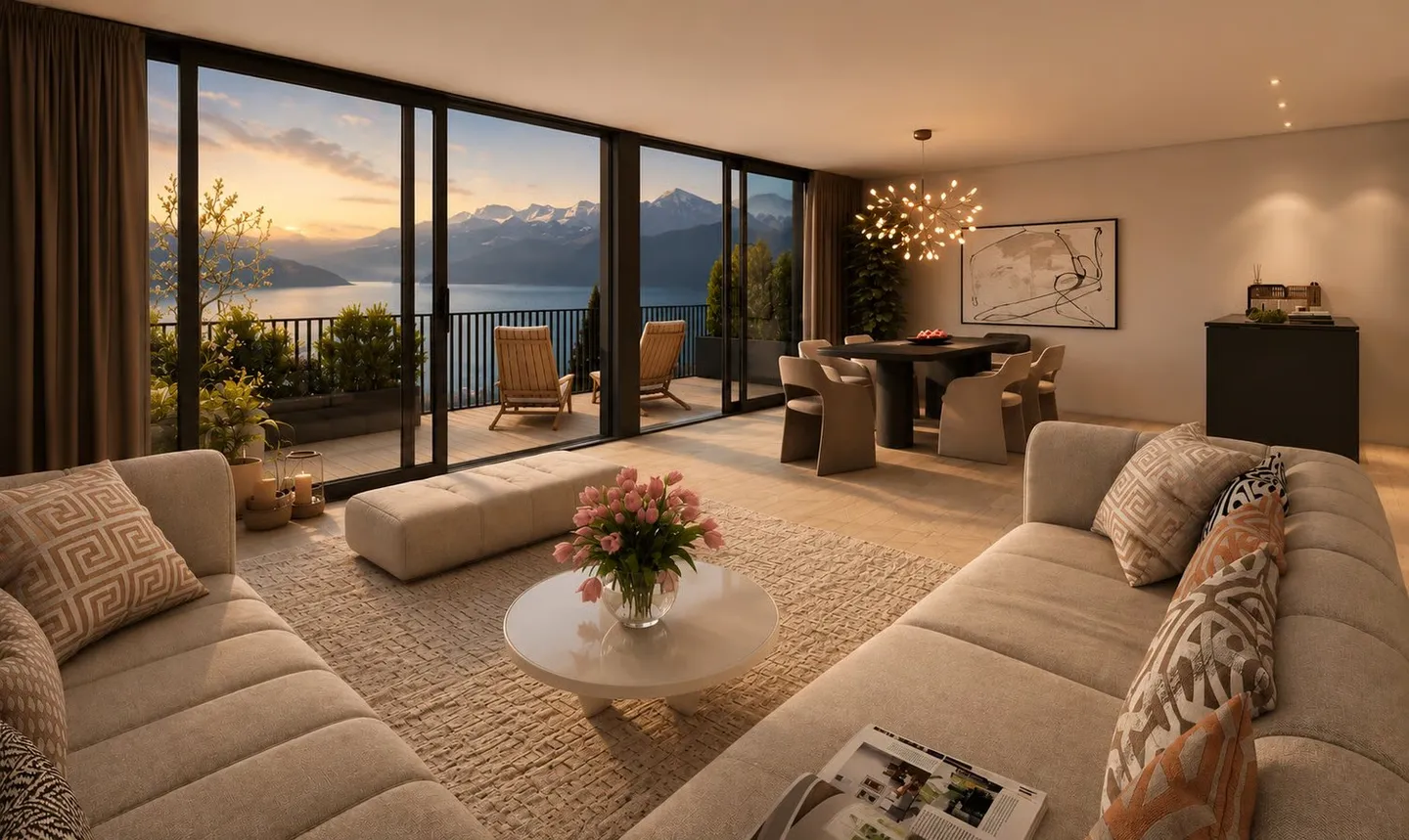 Exklusives Apartment mit Seeblick - Foto 2 von 7