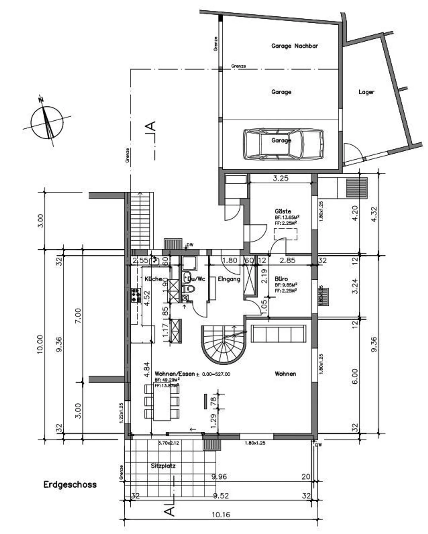 Ampia casa bifamiliare con laghetto e giardino - Foto 10 di 11