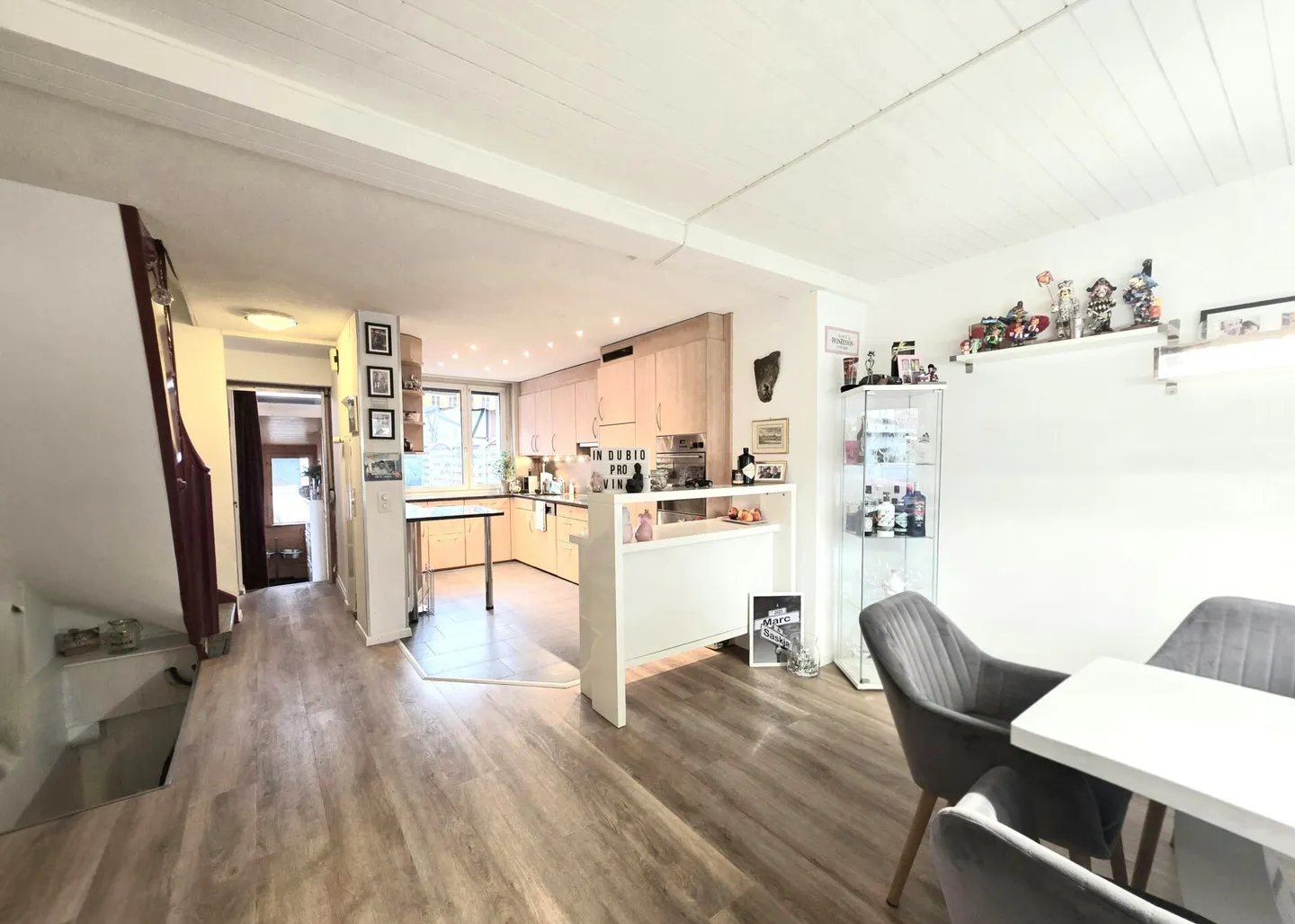 Well-maintained 4.5 room terraced house with patio and hobby room - Photo 4 of 19