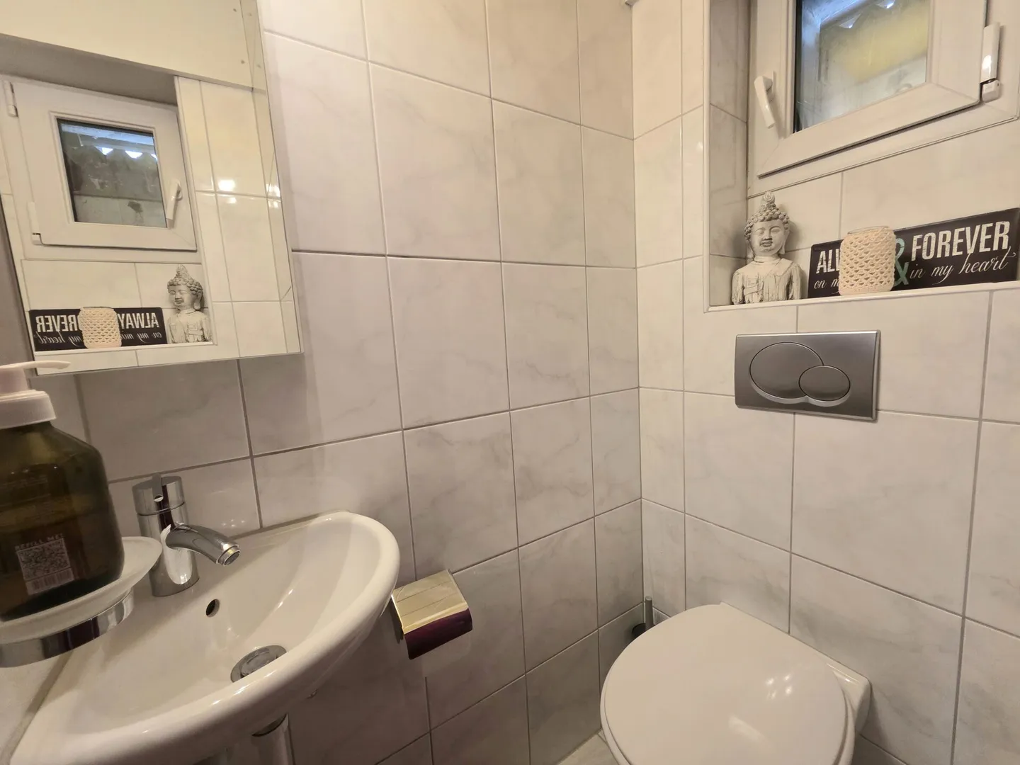 Well-maintained 4.5 room terraced house with patio and hobby room - Photo 16 of 19