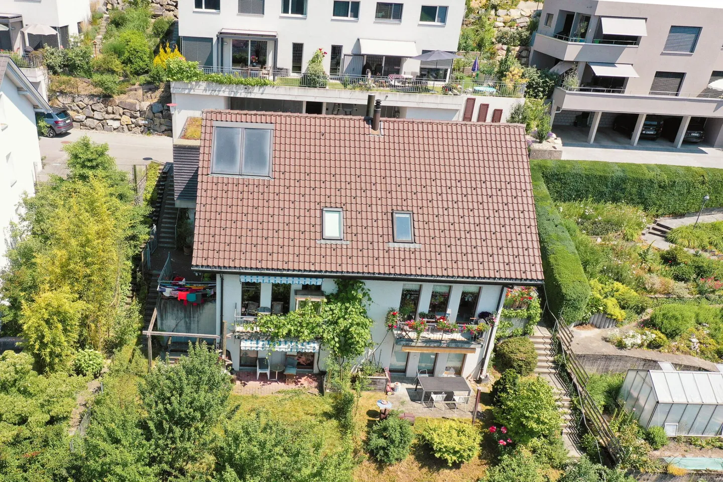 Sonniges Reihenhaus mit Bergblick - Foto 1 von 10