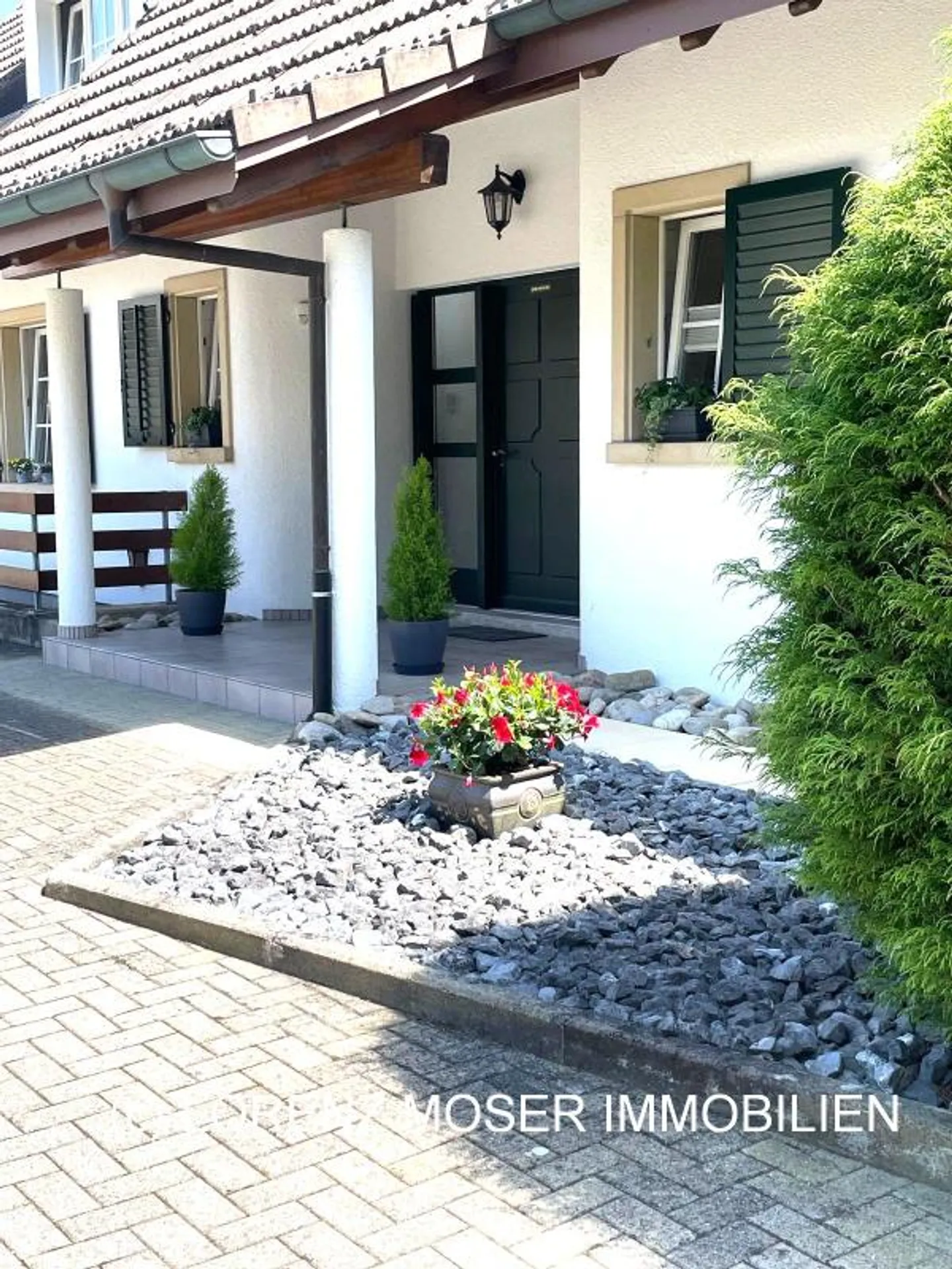 Extra Class Semi-Detached House, 4.5 Room Living Unit, with Garage, Workshop, Parking Spaces, Rural, Sunny Location - Photo 1 of 10