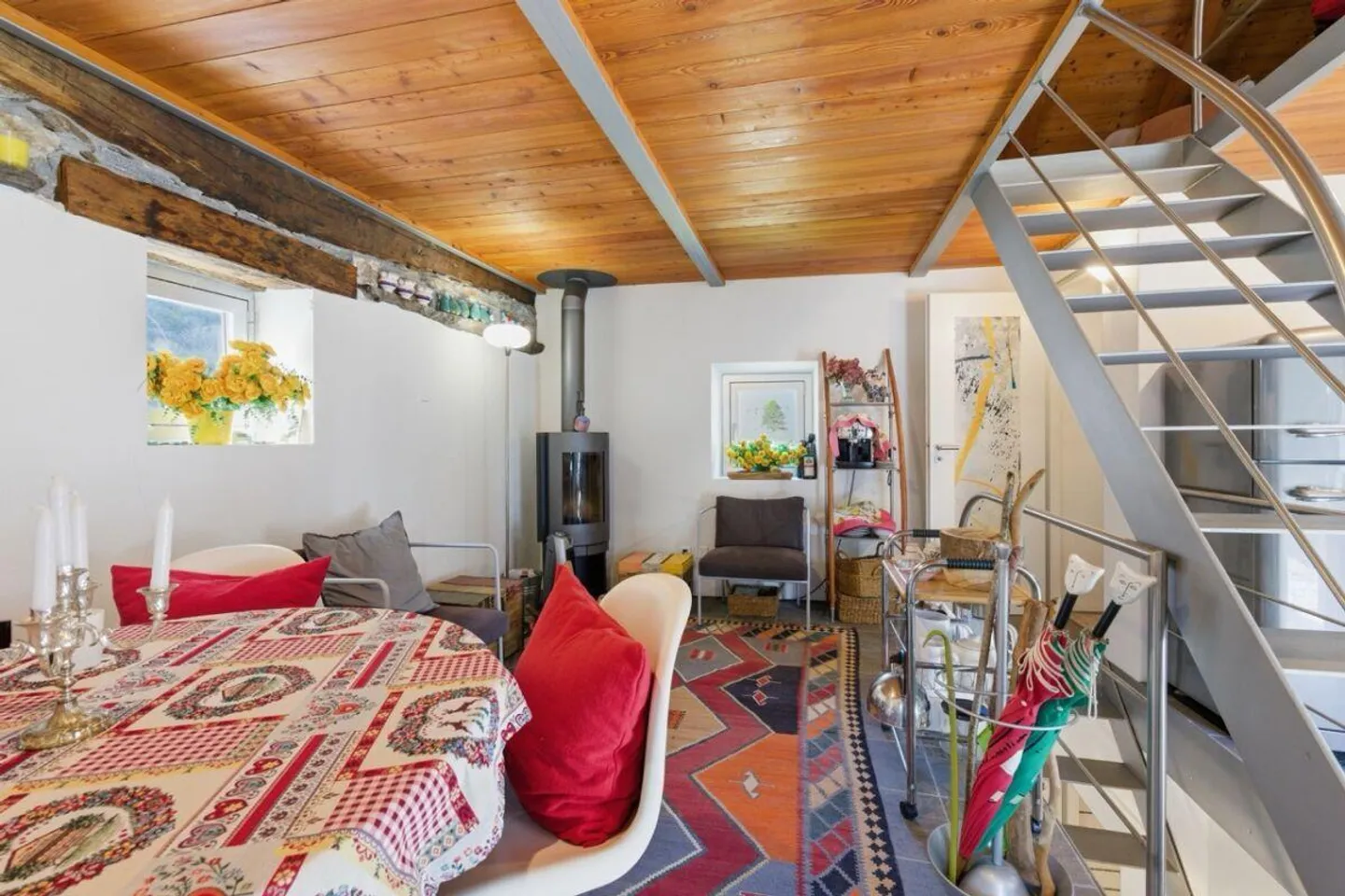 Rustique en Pierre de Style Loft au Cœur de la Vallée de Verzascatal - Photo 4 sur 9