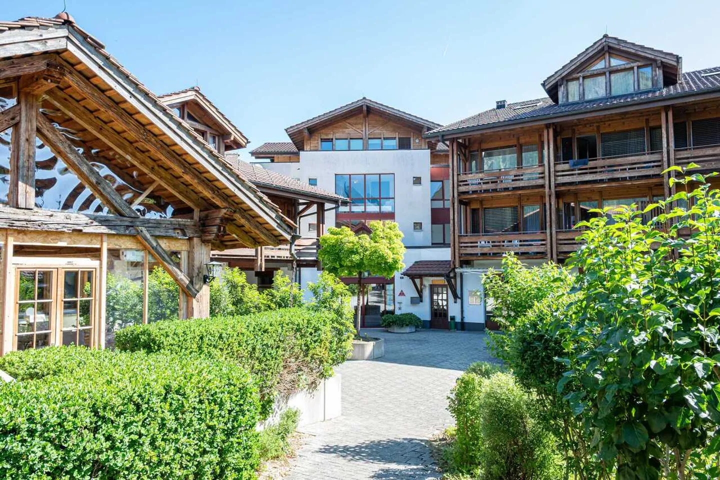 Accogliente monolocale con vista montagna ad Aeschi vicino a Spiez in vendita - Foto 11 di 13