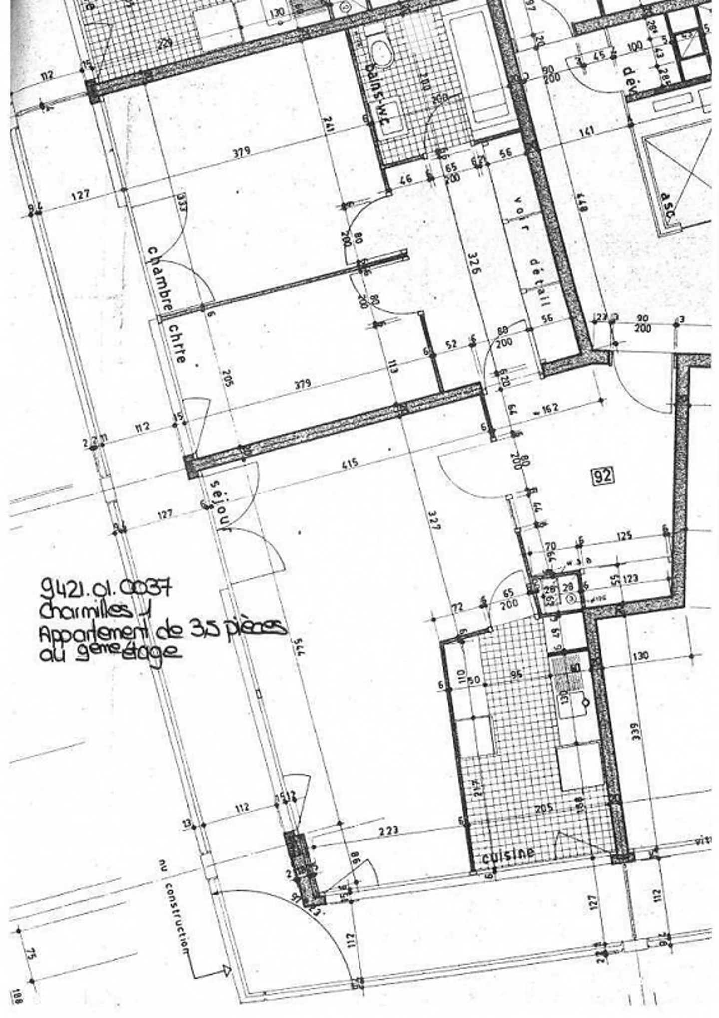 Charmilles - appartamento attico con balcone e vista magnifica - Foto 9 di 9