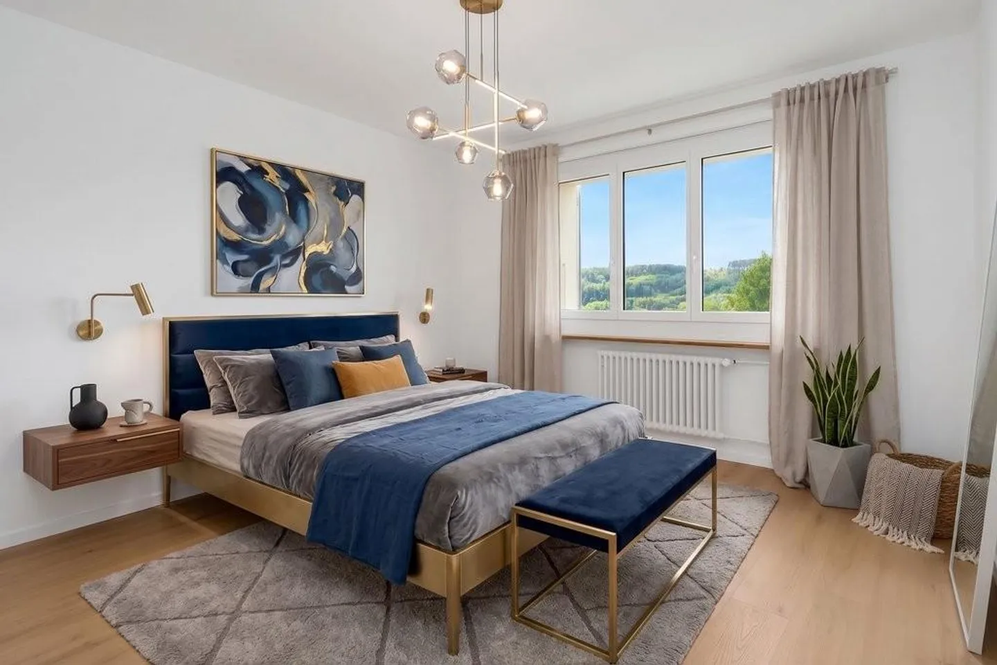 Renovierte Wohnung mit Balkon - Foto 9 von 11
