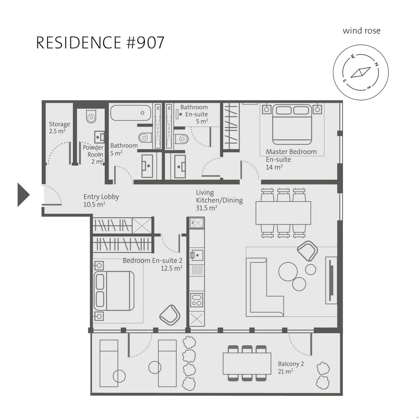 Residence 907 - Photo 3 of 9