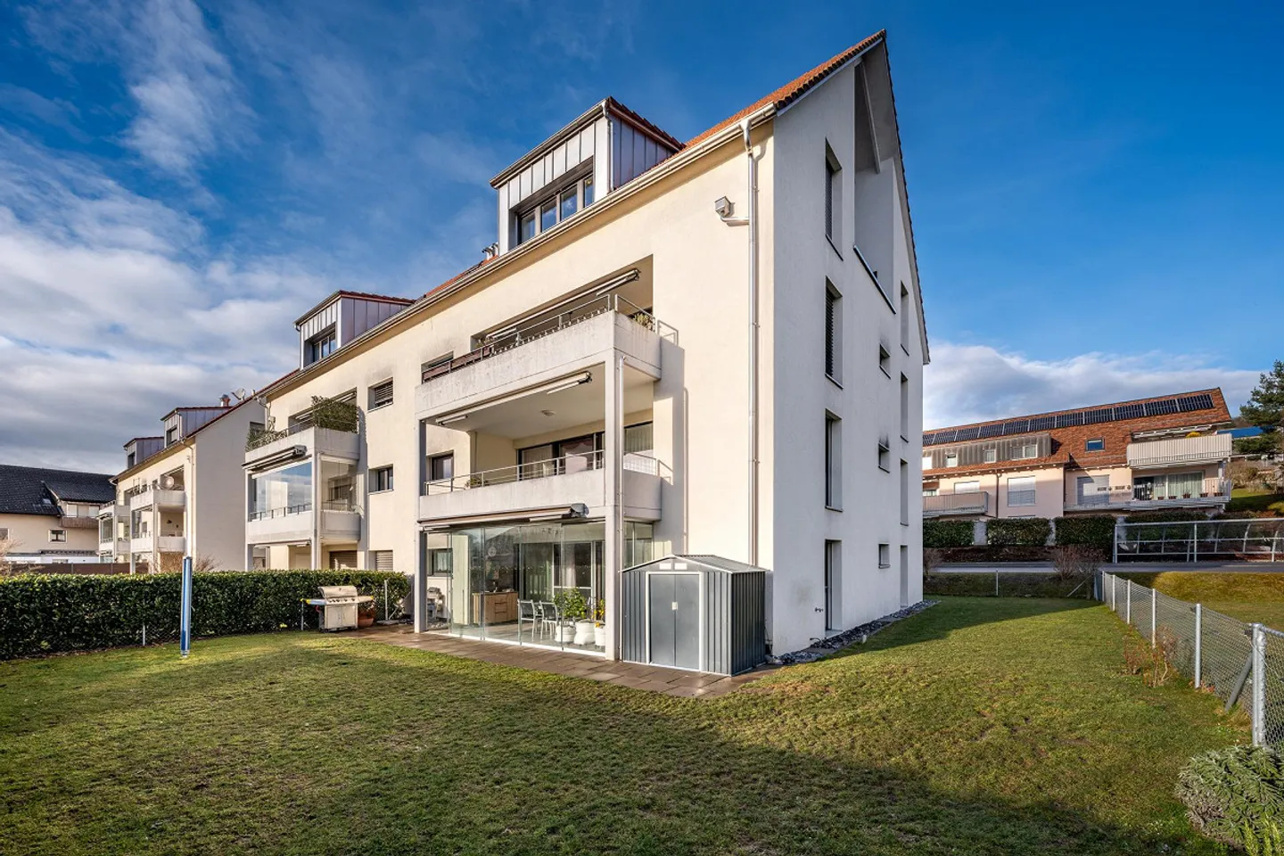 Modern 4.5-room garden apartment with winter garden and garden area - Photo 12 of 13