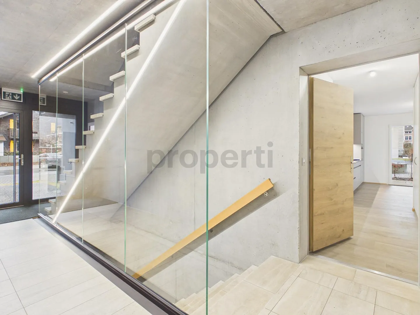 Modernes 3,5-Zimmer-Apartment mit privater Terrasse in Martigny - Foto 15 von 17