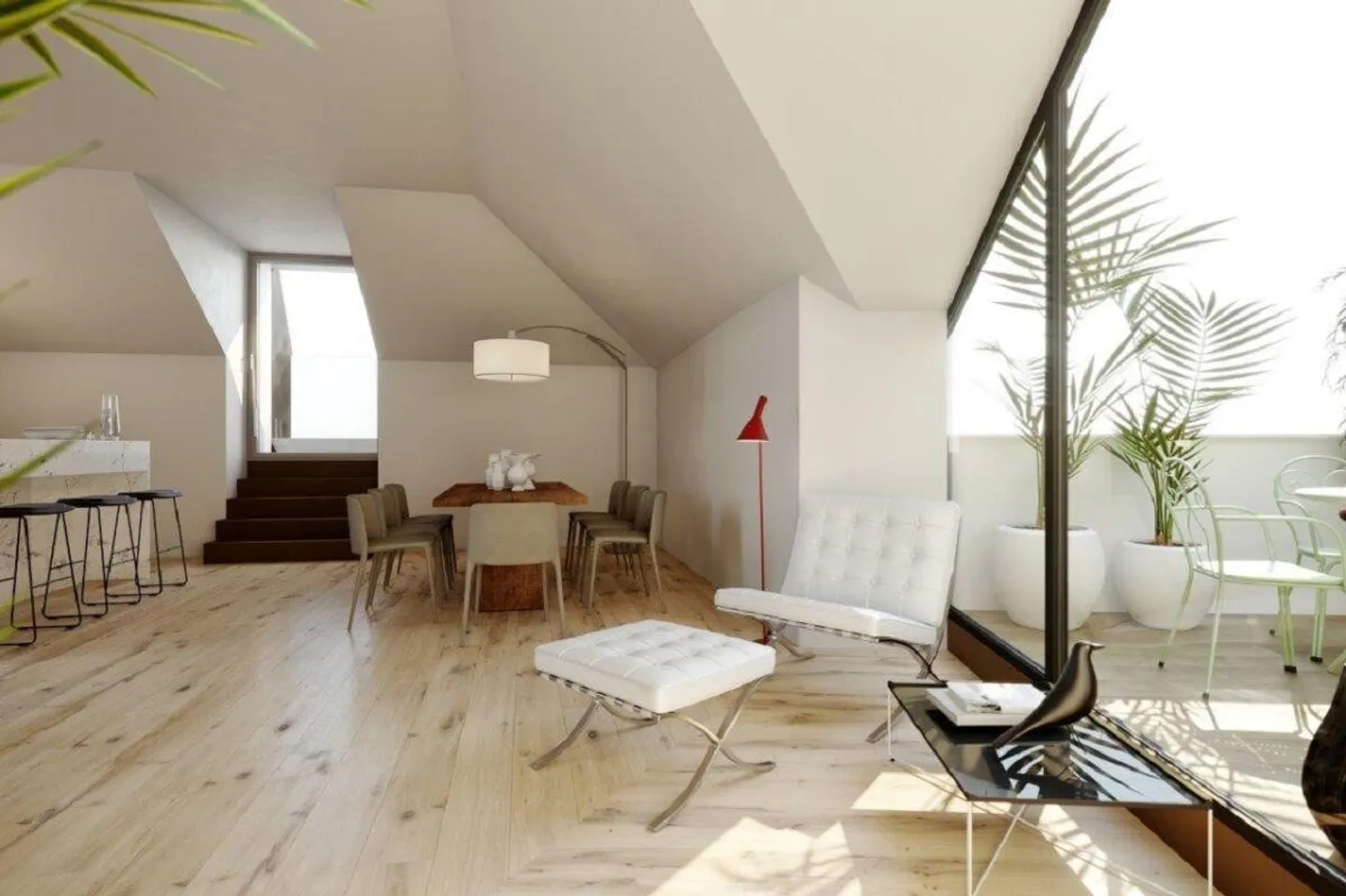 Appartement Attique Exclusif de 5,5 Pièces dans un Bâtiment Historique - Photo 1 sur 6