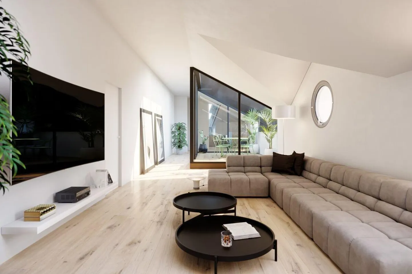 Appartement Attique Exclusif de 5,5 Pièces dans un Bâtiment Historique - Photo 2 sur 6