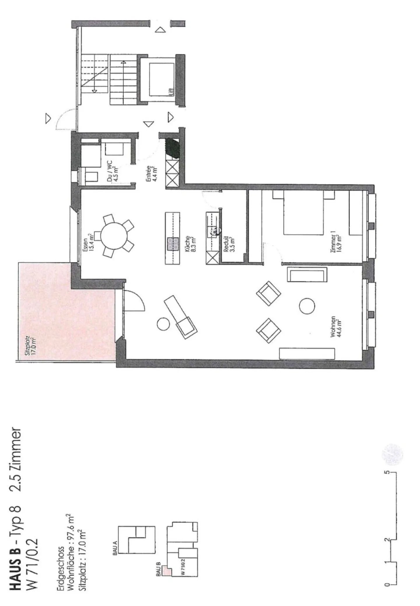 Moderno appartamento giardino 2.5 locali con terrazza privata e posto auto a Pratteln - Foto 8 di 14
