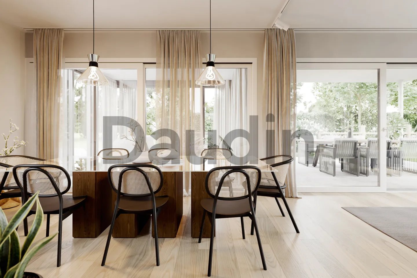 Appartement élégant 5 pièces - Photo 3 sur 6