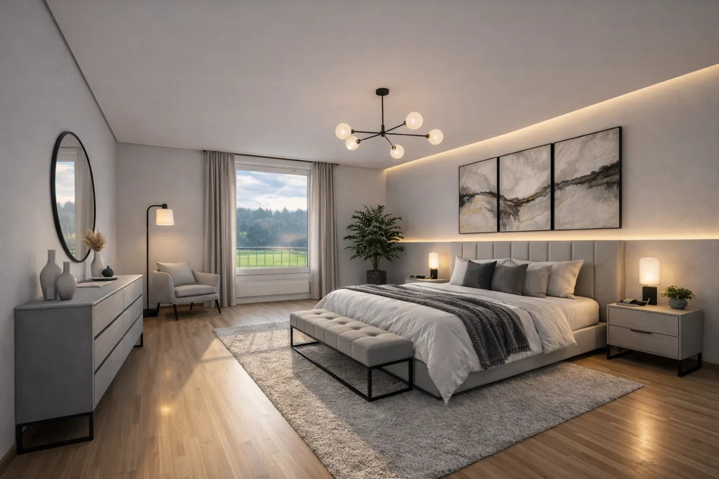 Geräumige Villa mit Werkstatt - Foto 4 von 7