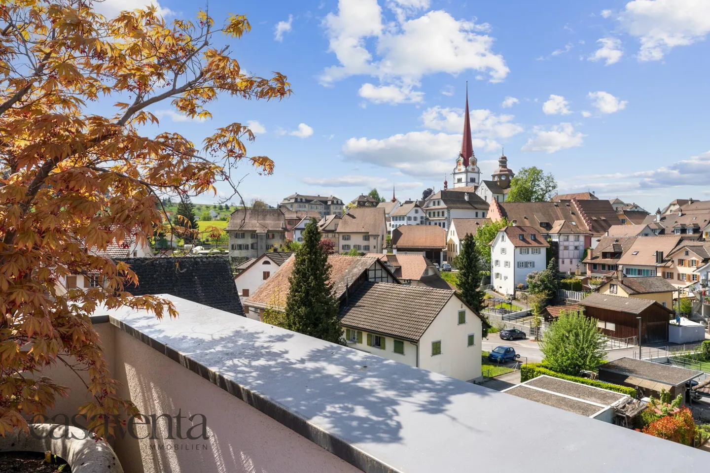 Appartement penthouse exclusif avec une vue imprenable sur la vieille ville de Beromünster - Photo 3 sur 31