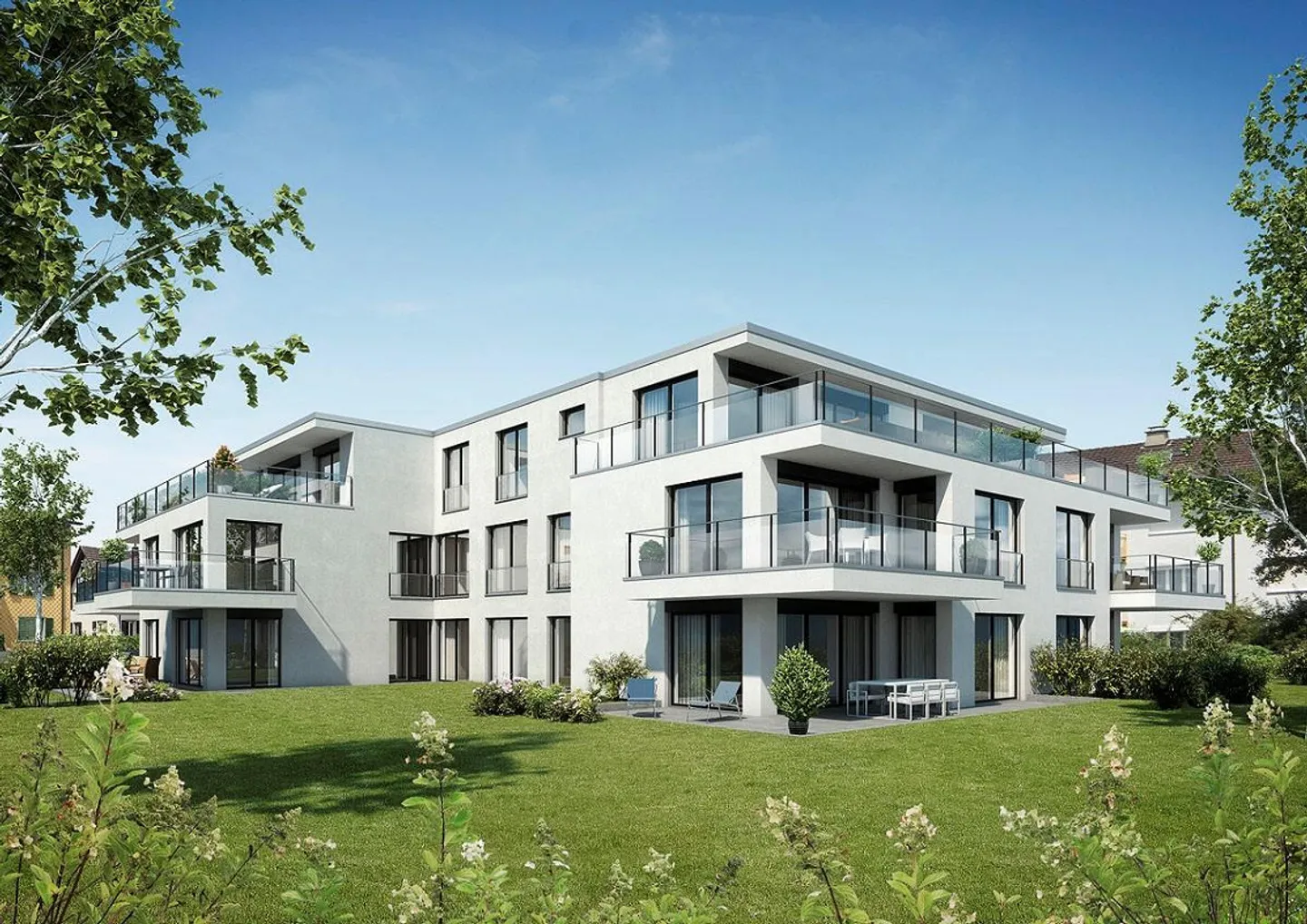 3.5-Zimmer Wohnung mit eigenem Waschturm - Foto 12 von 13