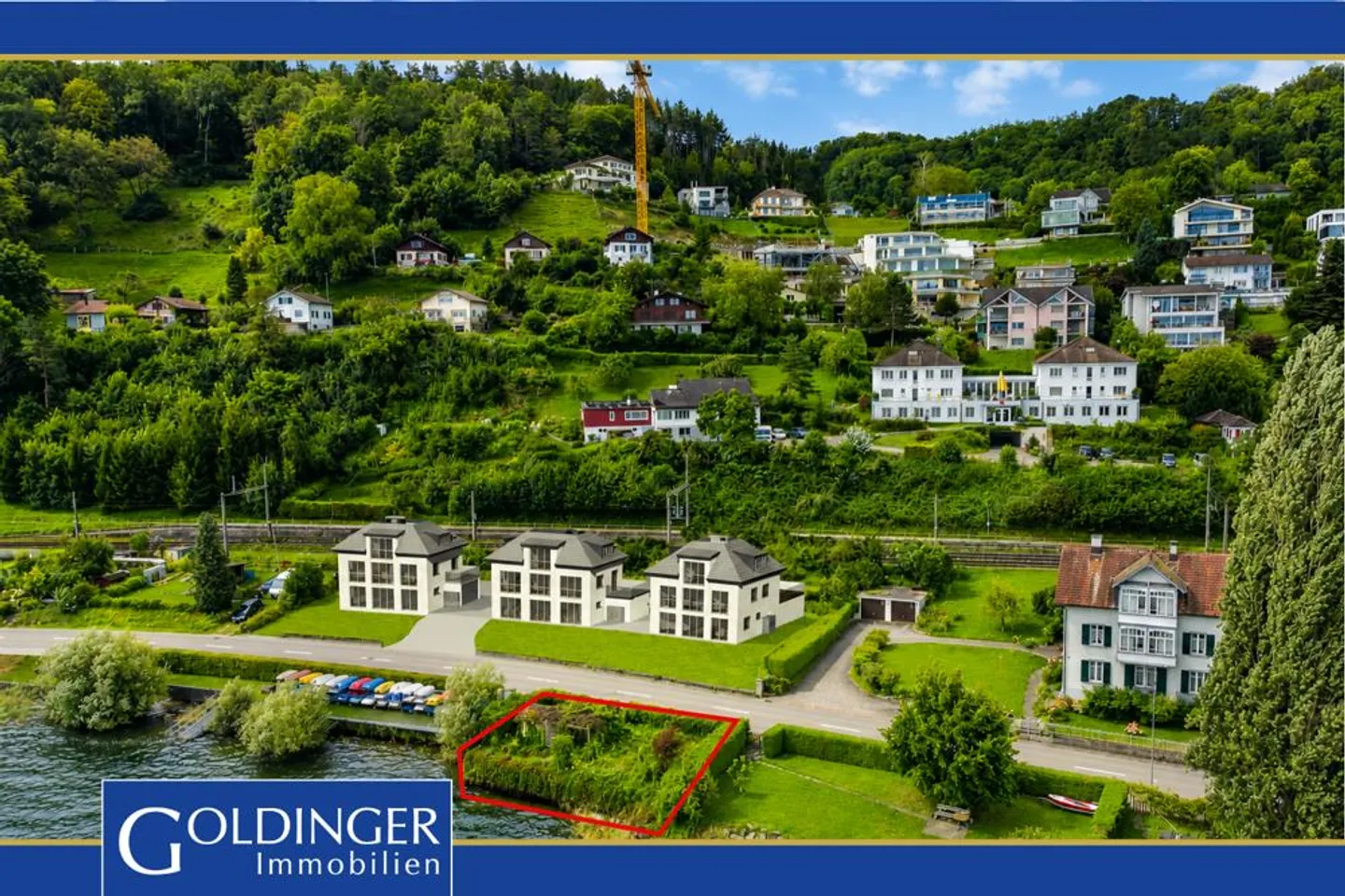 Genehmigtes Projekt für 3 Häuser - Foto 1 von 7
