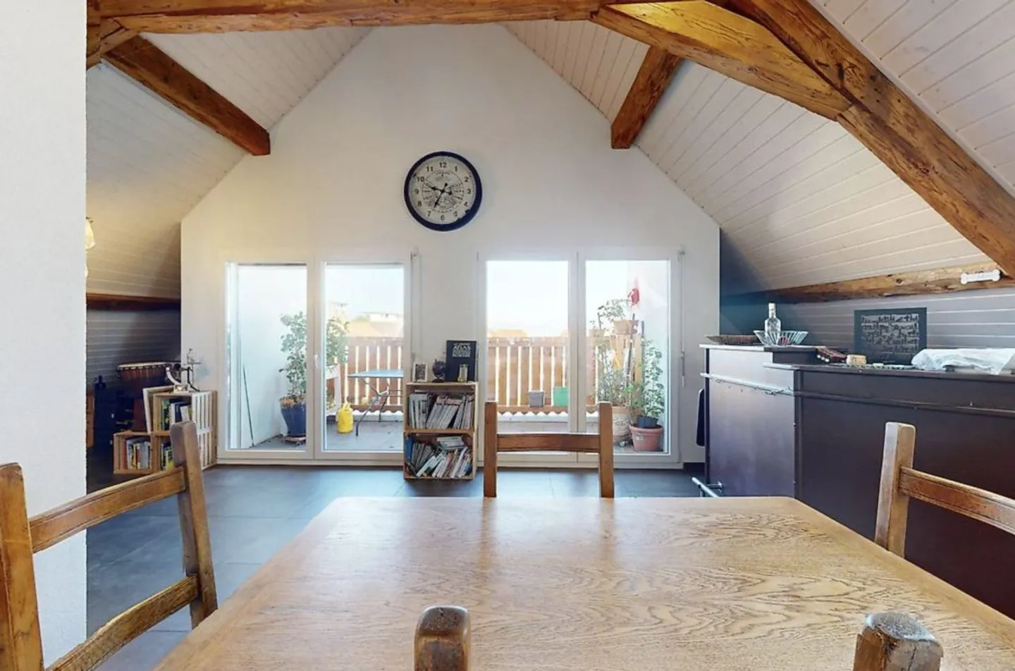 Beautiful 3.5-room apartment in Cousset / renovated farmhouse - Photo 3 of 5