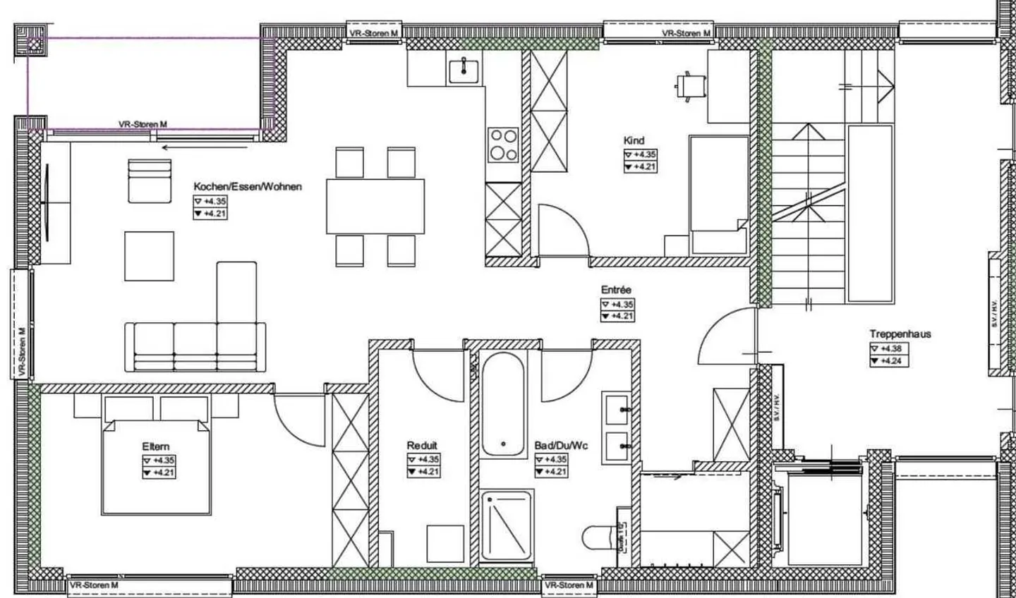 Vivre sur le plateau ensoleillé – Appartement de 3,5 pièces avec vue - Photo 3 sur 12