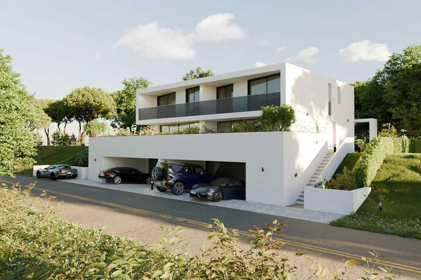 TERRAIN CONSTRUCTIBLE AVEC PROJET APPROUVÉ À GRAVESANO - Photo 1 sur 10