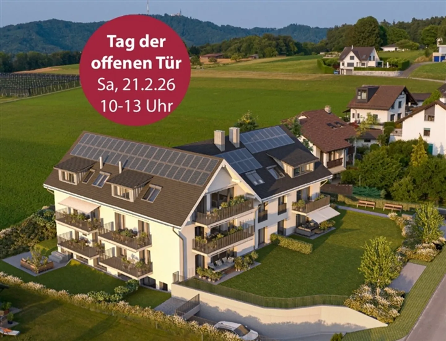 Modernes Apartment mit Uetlibergblick - Foto 1 von 11