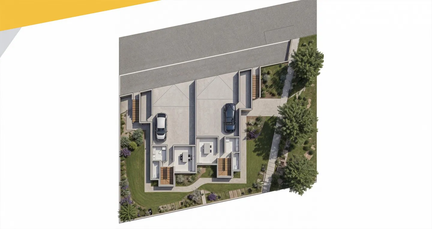 TERRAIN CONSTRUCTIBLE AVEC PROJET APPROUVÉ À GRAVESANO - Photo 9 sur 10