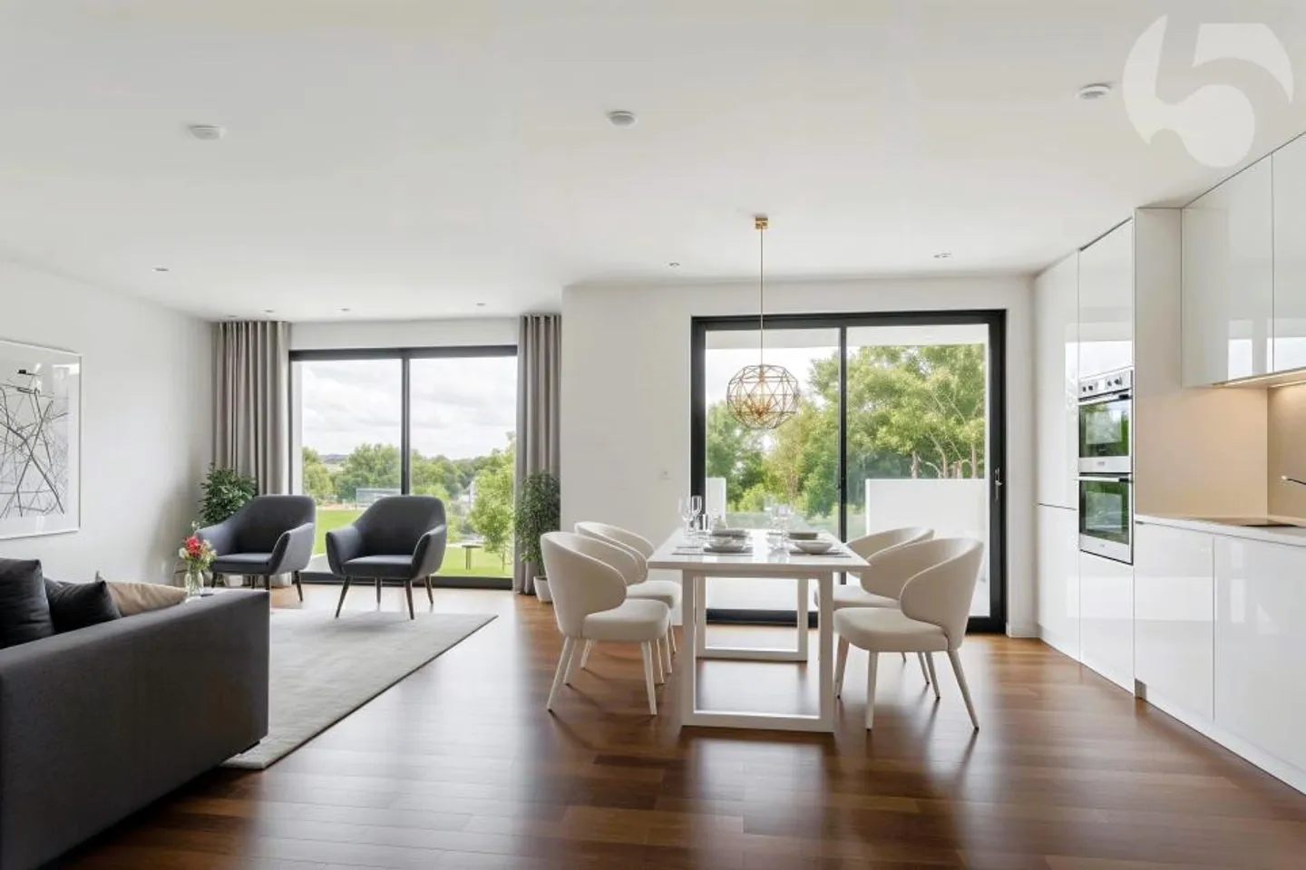 Beautiful high-end apartment in a contemporary building with clean lines! - Photo 2 of 10