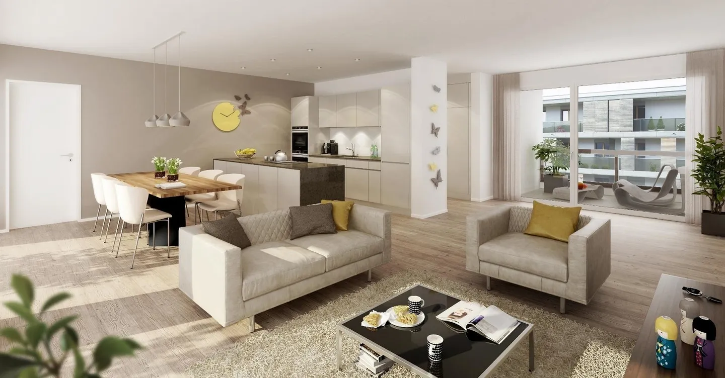 La tua nuova casa - Unico appartamento di 4,5 stanze! - Foto 2 di 11