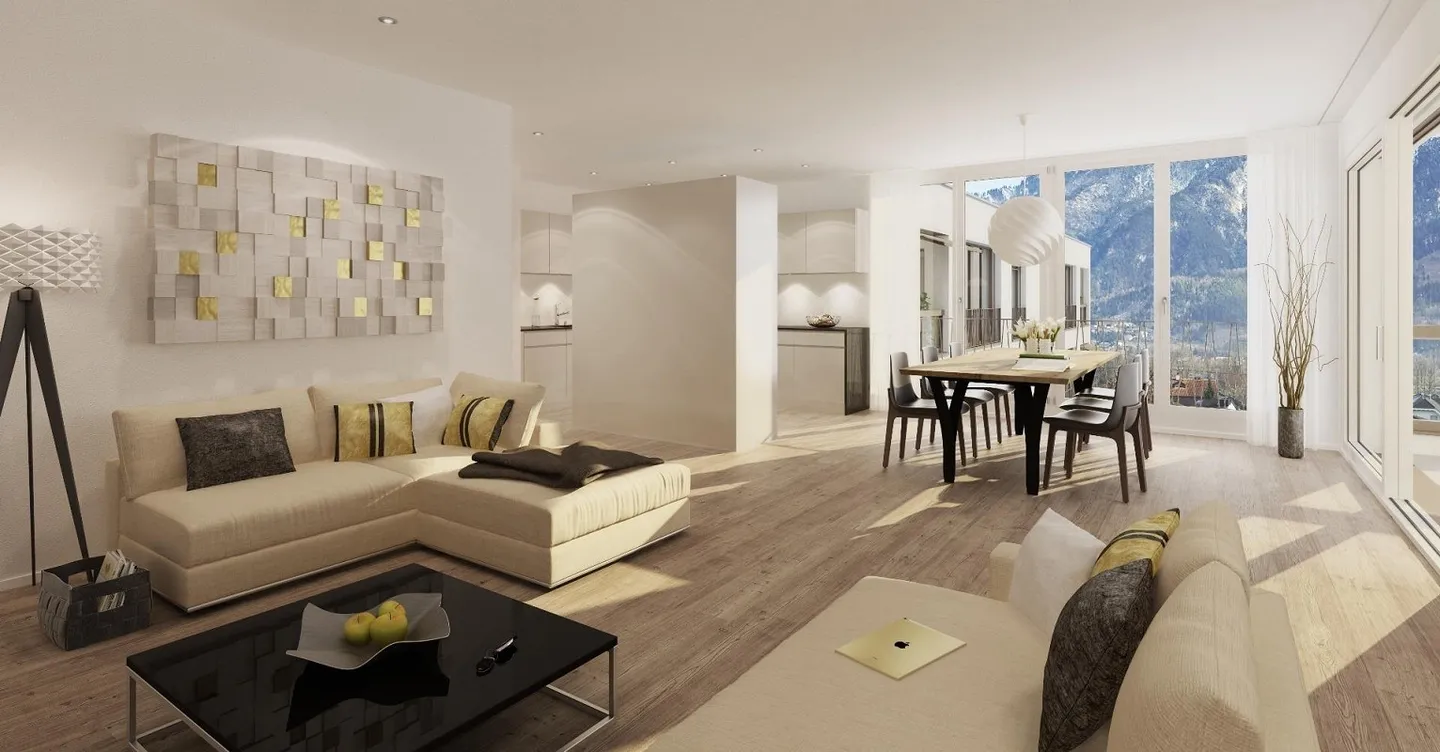 La tua nuova casa - Unico appartamento di 4,5 stanze! - Foto 3 di 11