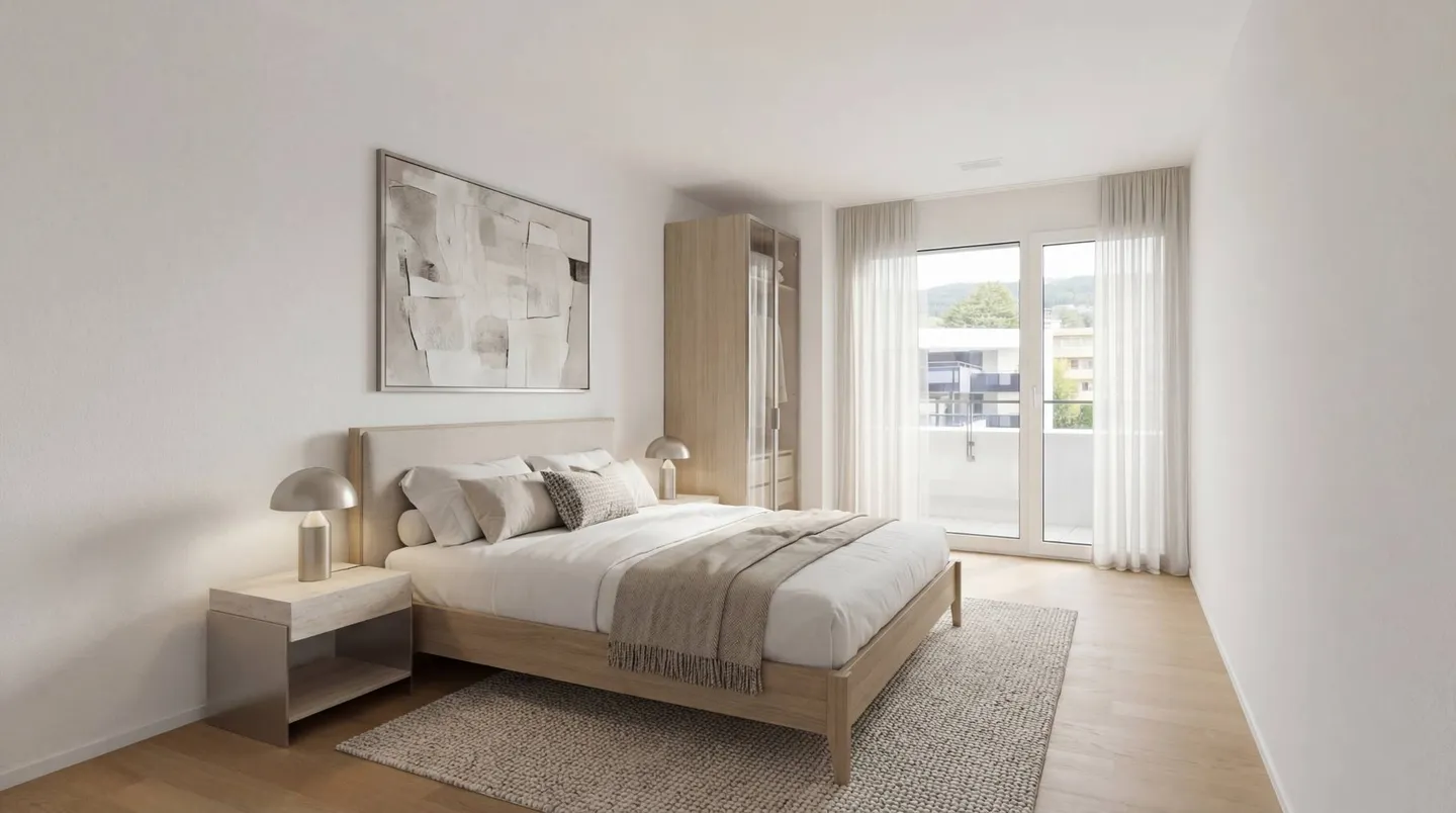 Vista sul Lago di Ginevra; bellissimo appartamento attico di 2,5 stanze - Foto 10 di 10