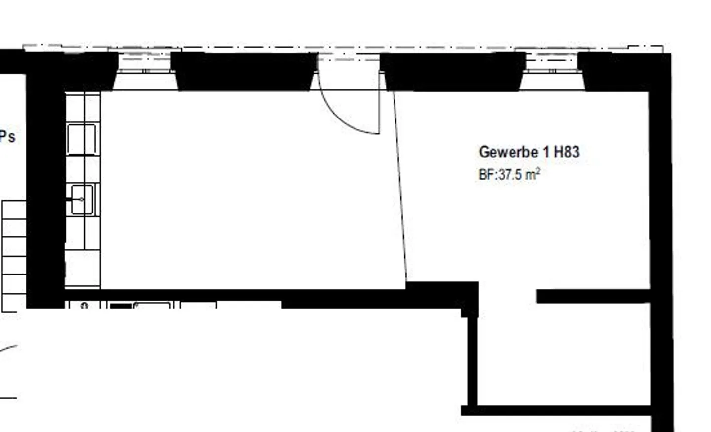 Spazio commerciale in affitto sulla Baselstrasse! - Foto 2 di 5