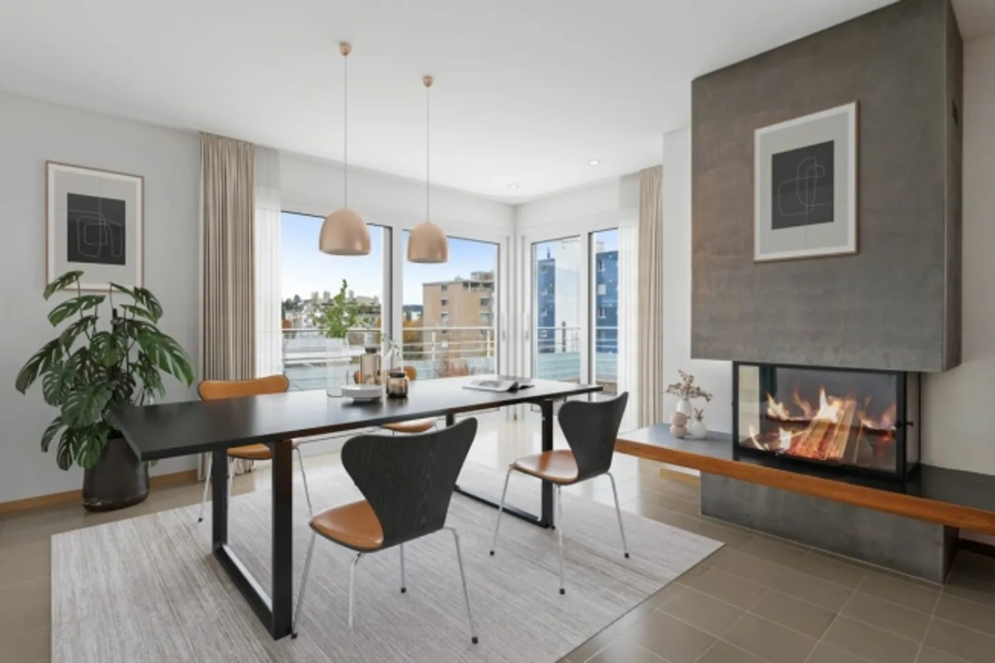 Geräumige Attikawohnung in Zumikon - Foto 3 von 9