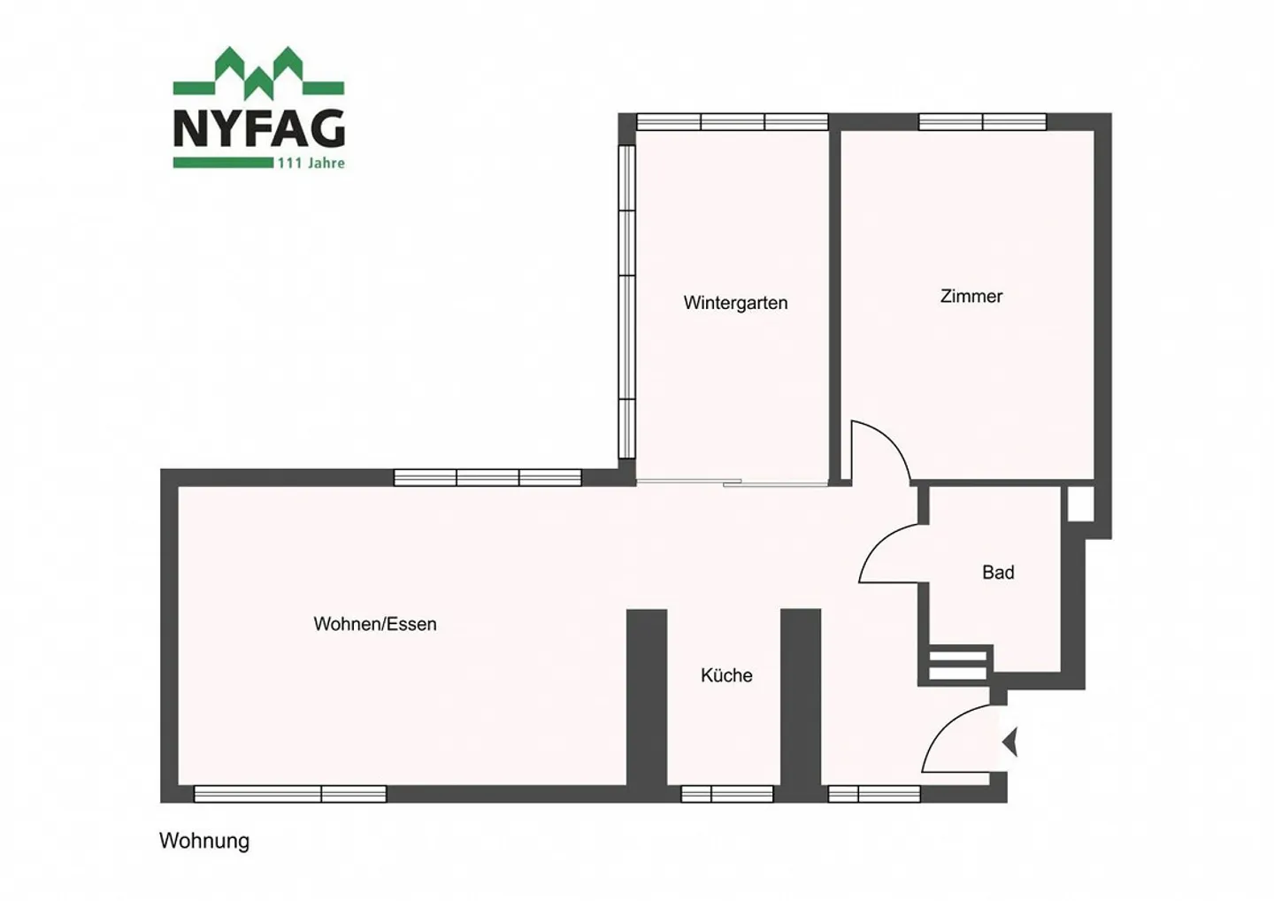 Appartement lumineux dans le parc central de Spiegelfeld - Photo 6 sur 7