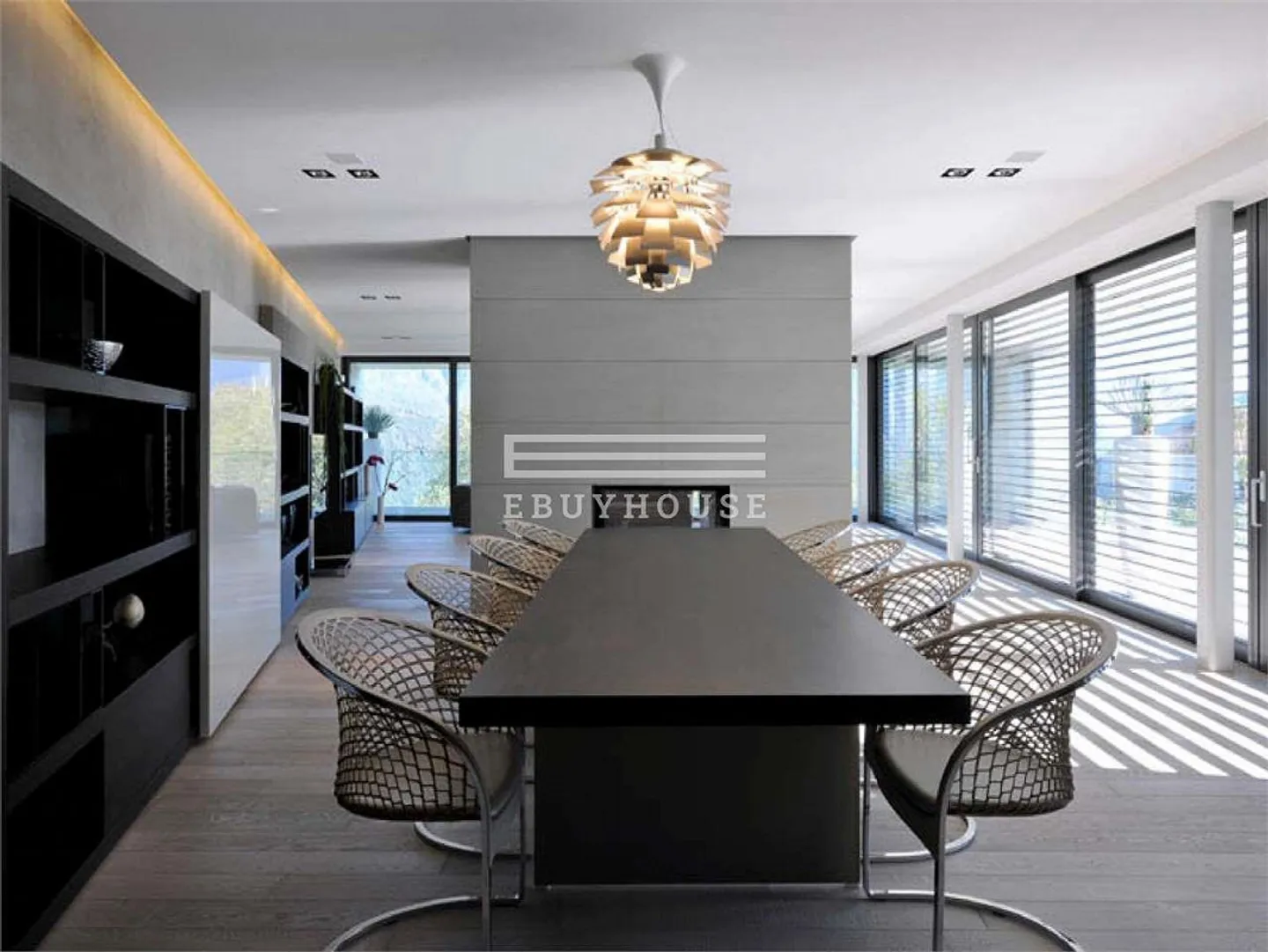 Villa di design con piscina interna a Lugano - Foto 5 di 9