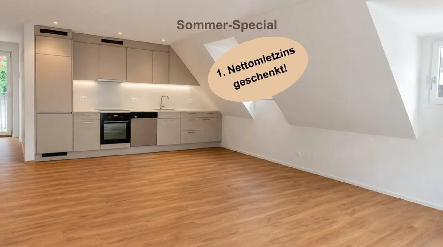 Appartement en duplex moderne de 2,5 pièces - Photo 1 sur 4