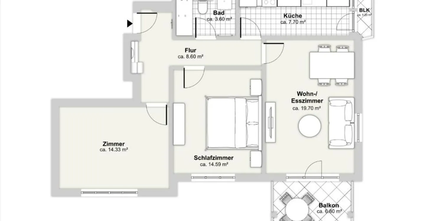 Appartamento moderno di 3 locali a Uster - Foto 7 di 7