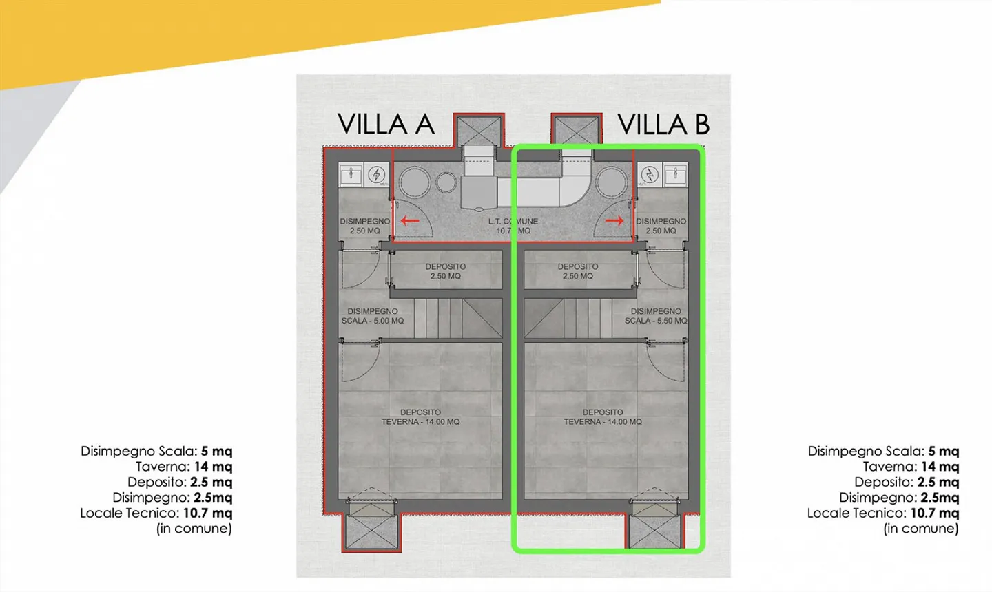 GRUNDSTÜCK MIT GENEHMIGTEM PROJEKT FÜR ZWEI VILLEN IN BIASCA - Foto 9 von 11