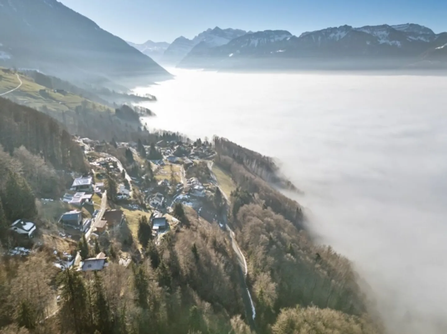 Baulandparzelle mit atemberaubender Aussicht - Foto 3 von 13