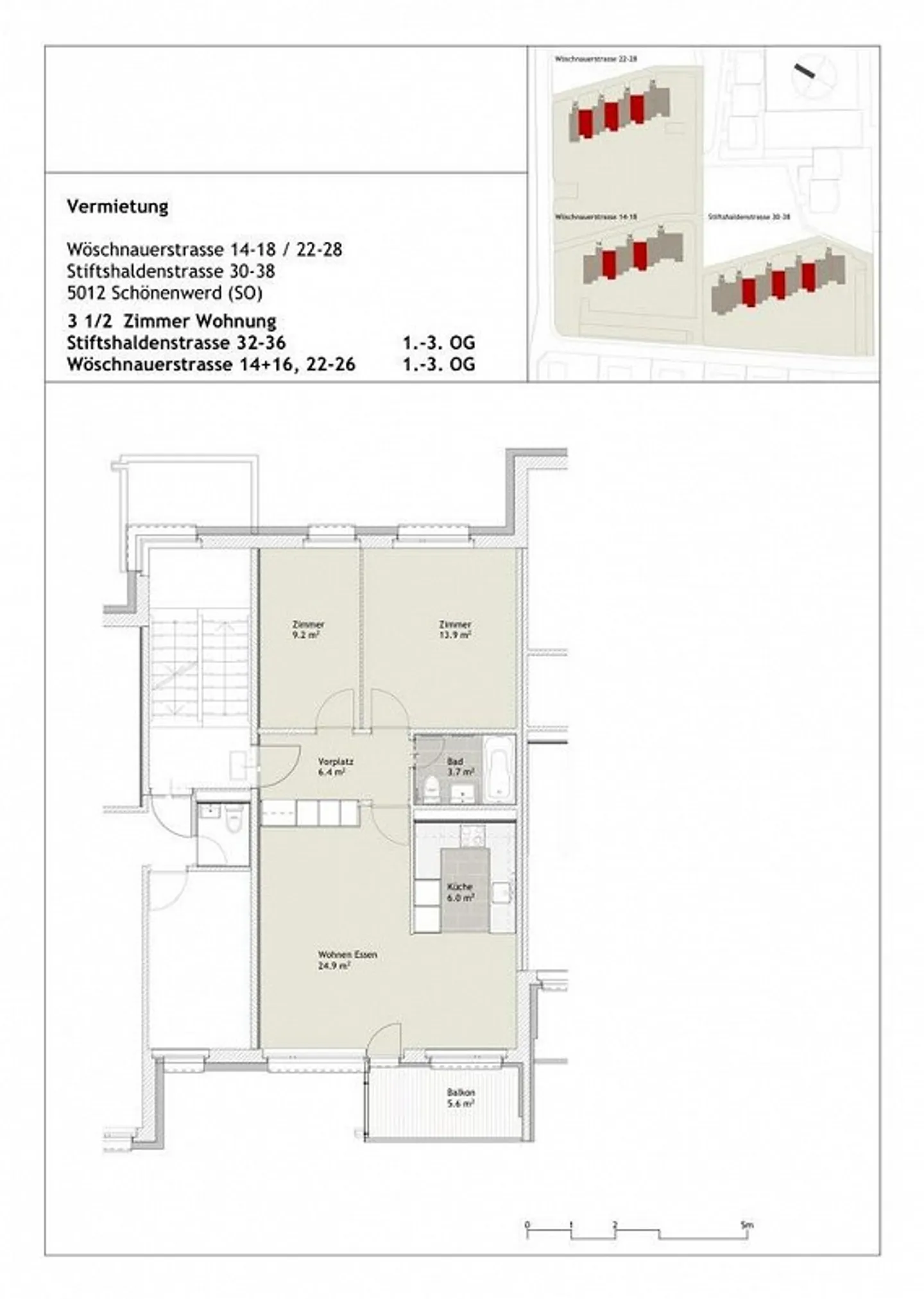 Appartamento spazioso in un'oasi residenziale verde e adatta ai bambini - Foto 9 di 9