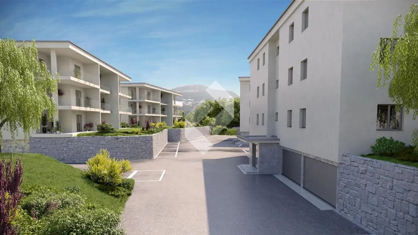 REZ-DE-CHAUSSÉE, prix attractif, vente sur plan, 4.5 pièces - Photo 2 sur 7