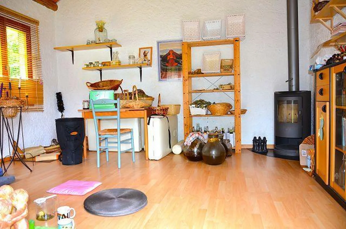 piccola casa vacanze vicino al ruscello in una posizione molto tranquilla e soleggiata con vista ... - Foto 2 di 26