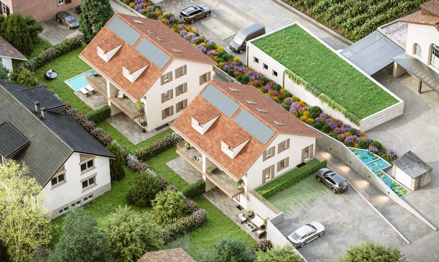 ARCHITECT DESIGNED VILLA IN THE HEART OF BURSINS IN FULL OWNERSHIP! - Photo 5 of 8