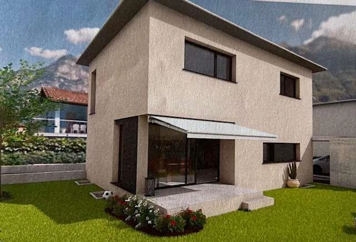Single-family house with garden in the near future - Photo 2 of 2