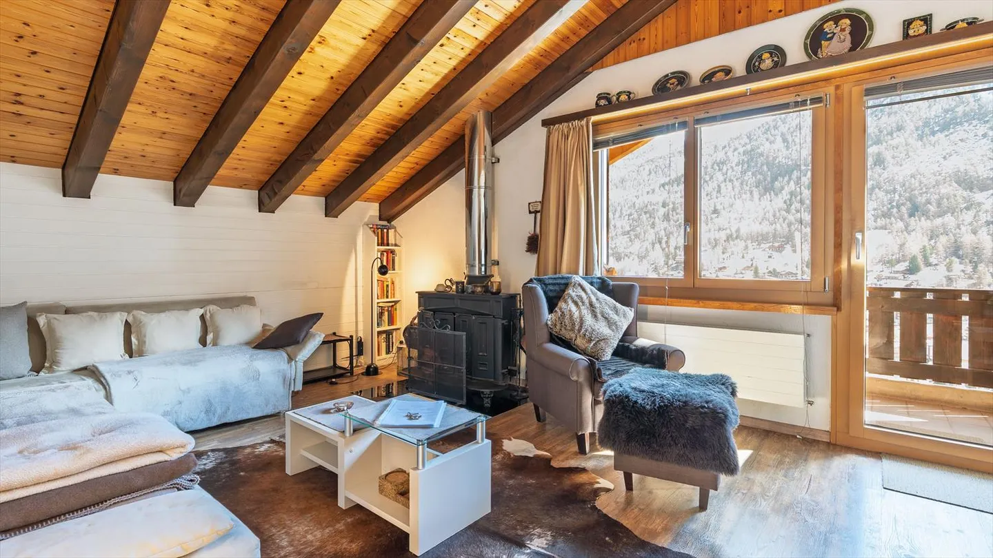 Gemütliche 2.5-Zimmer-Ferienwohnung im Chalet Memory in Zermatt - Foto 2 von 9