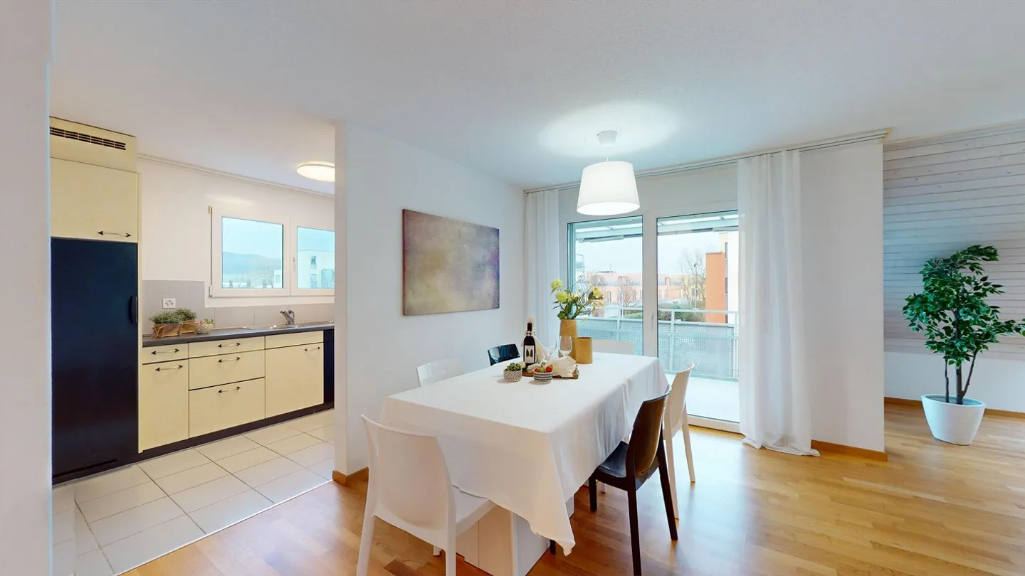 Great 3.5 room cooperative apartment in Rafz is looking for you! - Photo 1 of 6