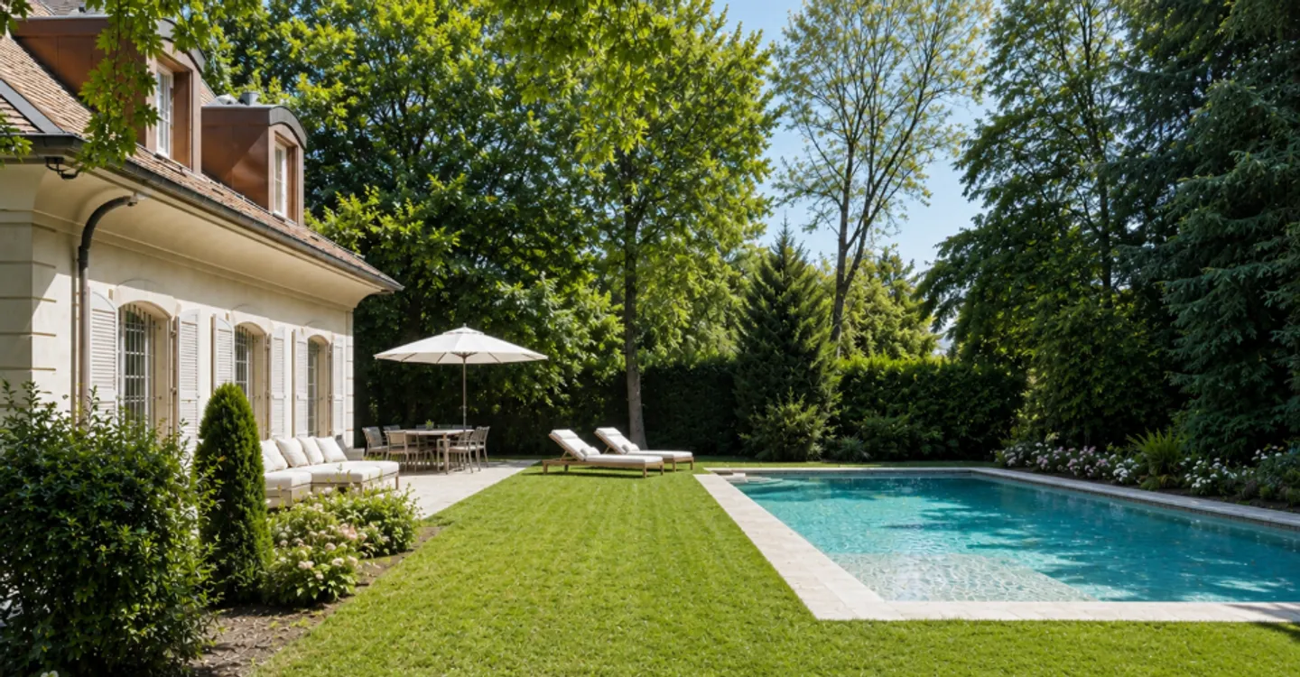 Maison de Maître - l'intimité d'un grand jardin verdoyant. - Foto 1 von 10