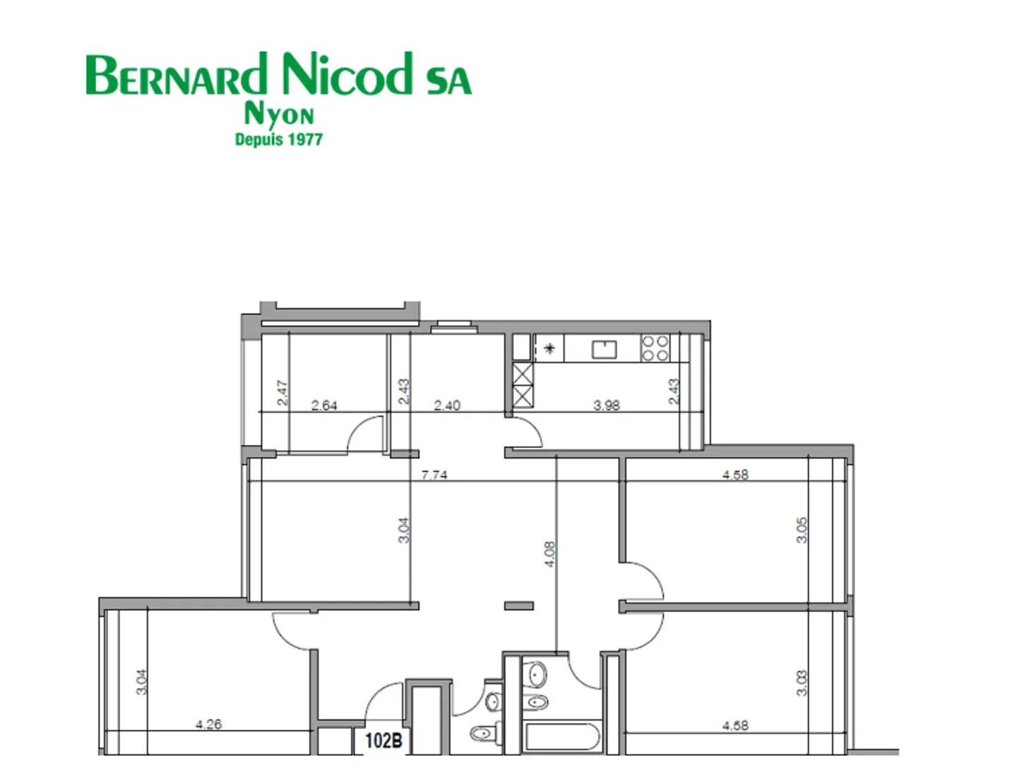 Appartement Charmant à Nyon - Photo 4 sur 5