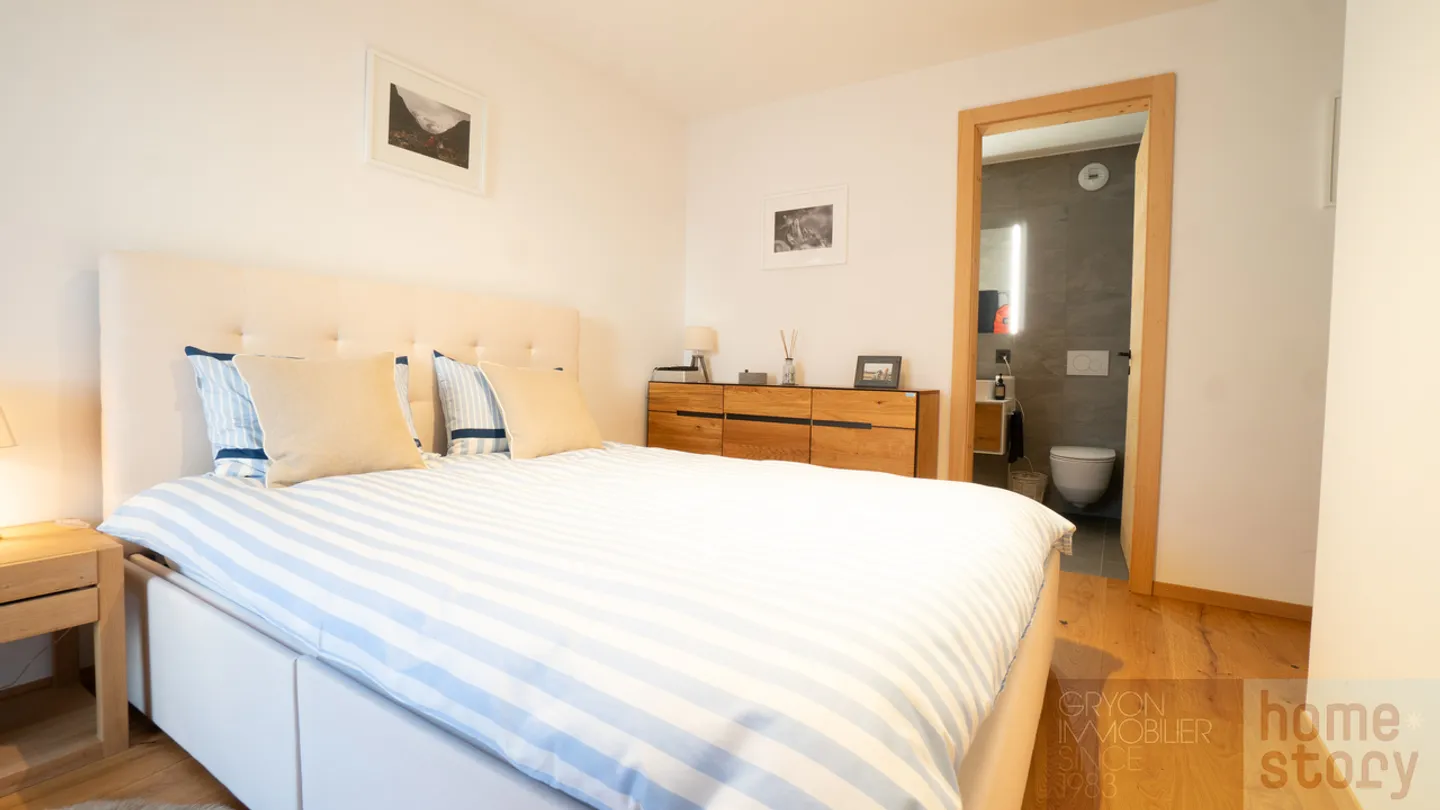 Centro di Villars, 4,5 camere di alto standard (128 m², 2020) - Foto 11 di 17