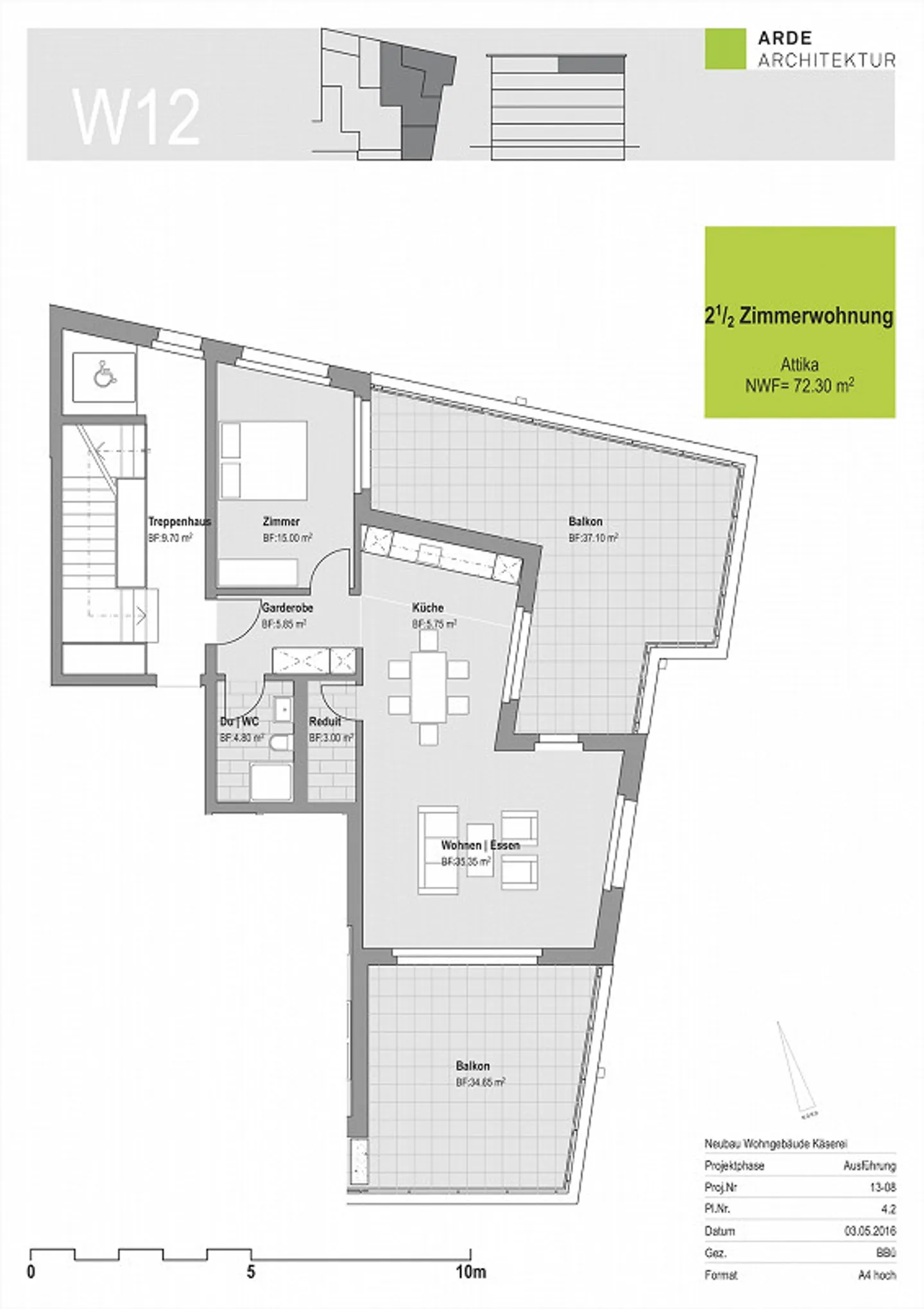 2.5 Attic Apartment in the Village Center (W12) - Photo 2 of 12